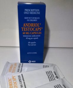 Andriol Testocaps 40mg 60 capsules