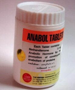 British Dispensary Anabol 5mg tablets