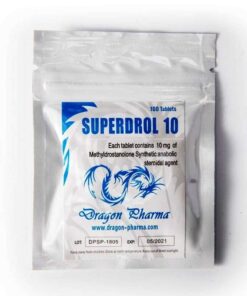 Dragon Pharma Superdrol 10mg tablets