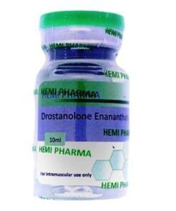 Hemi Pharma Drostanolone Enanthate 200mg injection vial