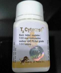 LA Pharma T3 Cytomel 100mcg 100 tablets