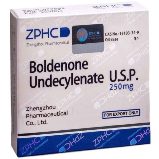 ZPHC Boldenone Undecylenate 250mg injection amps